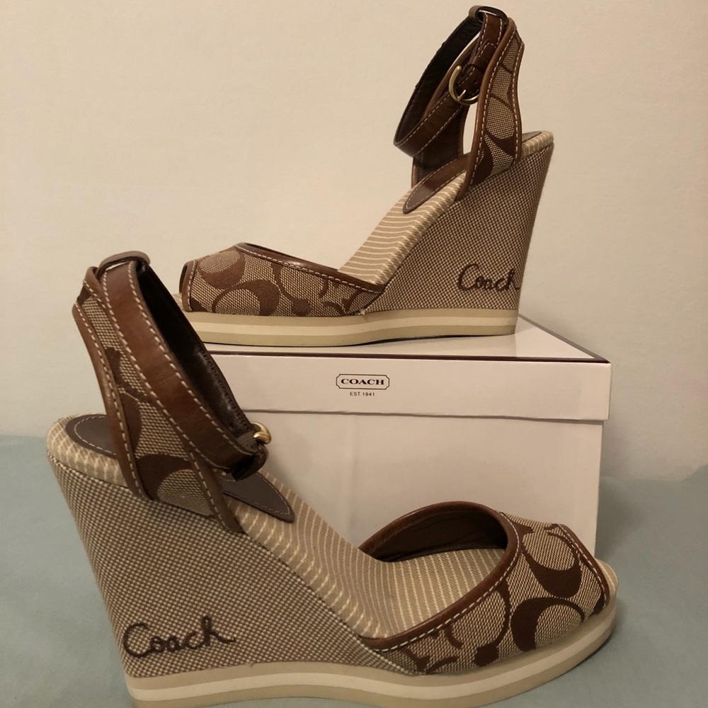 Coach Wedges Tawney 12cm SIG